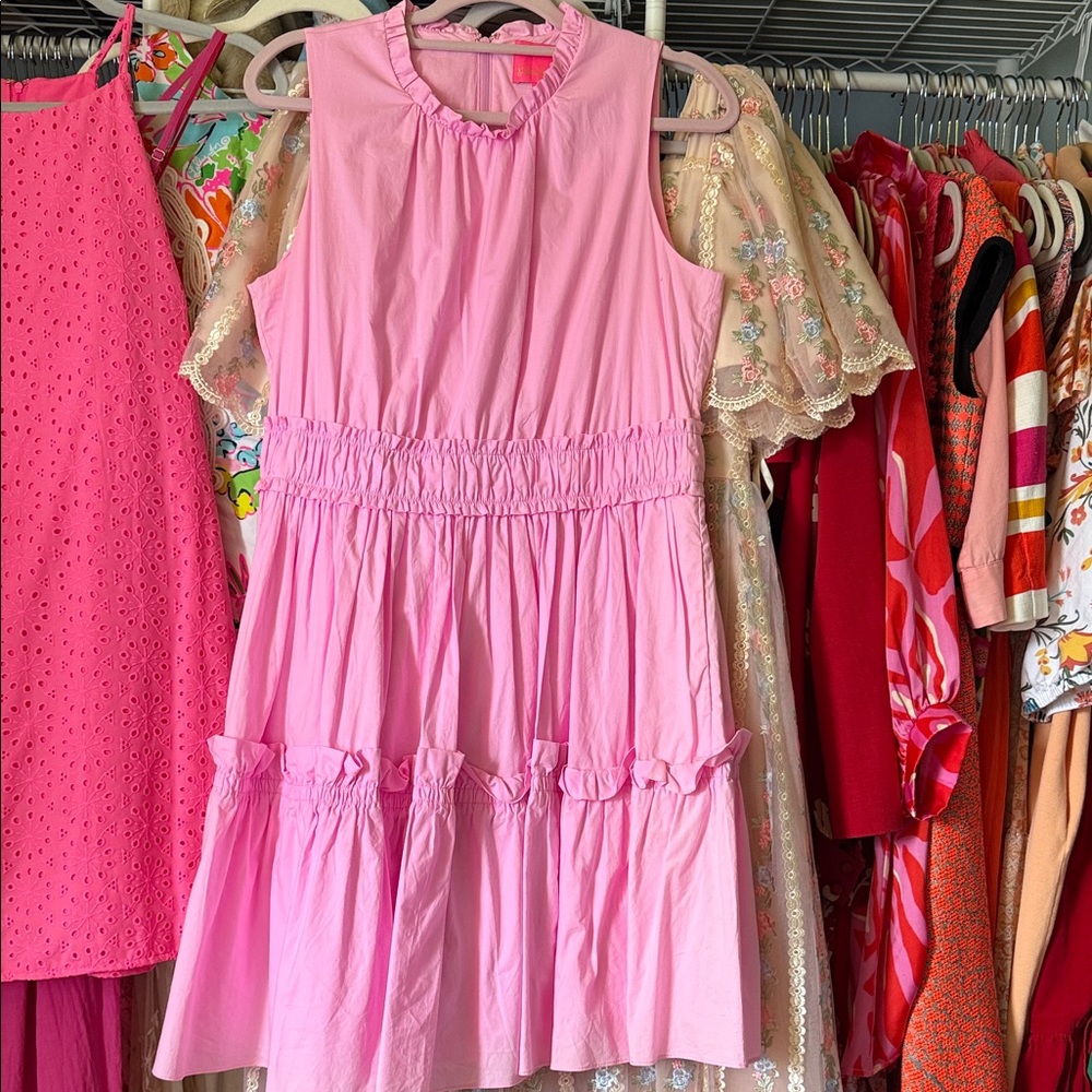 Lily Pulitzer Pink Sleeveless  Dress